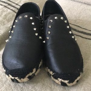 Ash studded espadrille flats 7.5